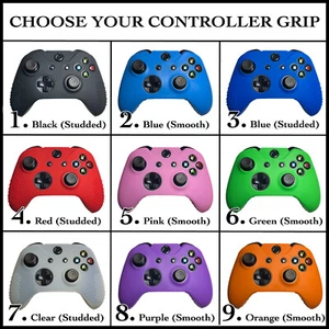 Set of Silicone Rubber Skin Case Cover Paw Analog Grips For Xbox One Controller - Picture 1 of 39