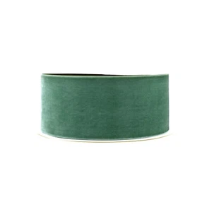50mm Samtband 5m Schleifenband Geschenkband Borten Stoffband Dekoband Eukalyptus - Bild 1 von 7