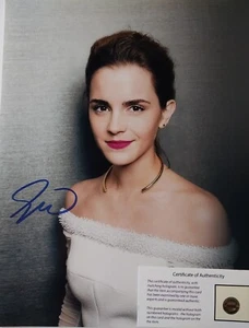 Emma watson Signed 8x10 Photo Original Matte Finish COA Guaranteed For Life - Picture 1 of 2