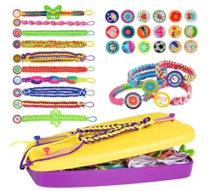 Friendship Bracelet Making Kit Toys, Ages 7 8 9 10 11 12 Year Old Girls Gifts - Picture 1 of 6
