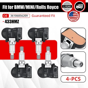 4PCS 36106856209 TPMS Tire Pressure Monitoring Sensor Fits Fit BMW 2014~2018 X5 - Picture 1 of 10