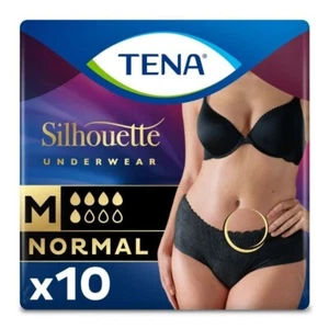 TENA Silhouette Normal Low Waist Noir Medium | Packung mit 10TENA Silhouette Normal - Bild 1 von 1
