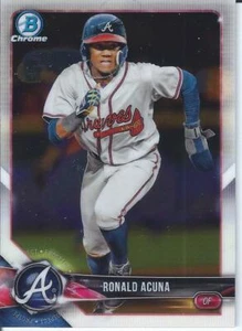 Ronald Acuna 2018 Bowman Chrome Prospect # BCP1 - Picture 1 of 1