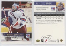 2006-07 Upper Deck High Gloss /10 Henrik Lundqvist #377 HOF