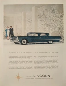 1958 Vintage Lincoln Landau Hardtop 4 Porte, #1 In Eleganza - Foto 1 di 1