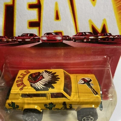 Majorette 4x4 Jeep Cherokee / #236 / Serie 200 / Movers Team Indian - Image 1 of 4