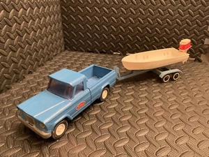 Tonka Vintage Jeep Gladiator Pick-Up & Boat Trailer. - Picture 1 of 9