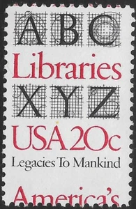 2015 22 Cent Americas Libraries Change of Design Misperf. - Picture 1 of 1