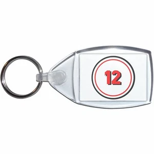 Llavero plástico transparente certificado 12 (S, M o L) - Imagen 1 de 8