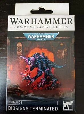 GAMES WORKSHOP Warhammer 40k Tienda Aniversario 2025 Biosigns Terminado Genestealer NUEVO SELLADO