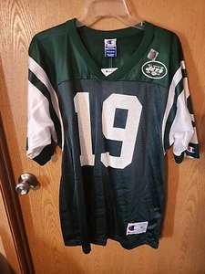 New York Jets #19 K. Johnson Jersey Style Shirt Adult 40 - Picture 1 of 5