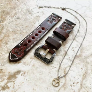 Aries Zodiac Embossed Band Strap for Google Pixel Watch 3 45mm Smartwatch - Picture 1 of 8