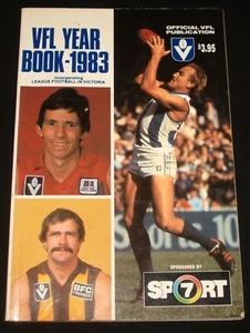 VFL YEAR BOOK 1983 - AUSSIE RULES FOOTBALL - Picture 1 of 4