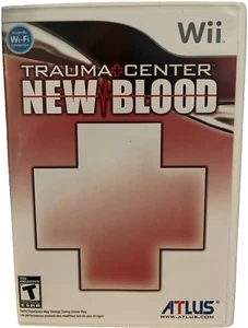 PLAYED ONCE with Booklet Trauma Center: New Blood - Nintendo Wii Altus 2007 - Picture 1 of 2