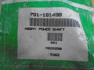 791-181498 Mtd Crankshaft For 790 - Image 1 of 2