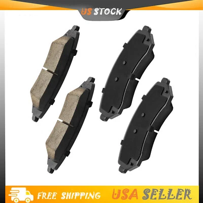 For Pontiac Aztek 2001 2002 2003 2004-2005 Front Ceramic Brake Pads Set - Image 1 of 4