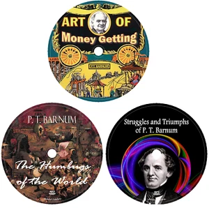 Collected Works of P. T. Barnum 3 Social Science Audiobooks in 3 MP3 Audio CD - Picture 1 of 1
