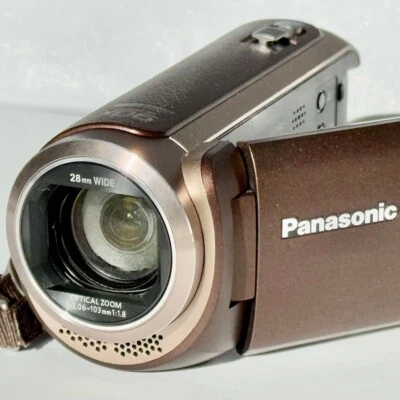 Panasonic HC-W580M HD Camcorder Video 32GB 90x Zoom Brown w/ Battery Very Good - Image 1 of 4