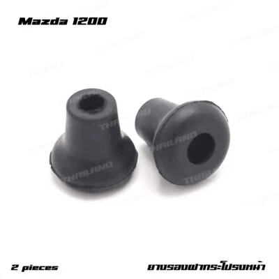 2x Hood Bonnet Stop Bumper Rubber For Mazda 1200 1300 1500 1800 1967 - 1988 - Image 1 of 4