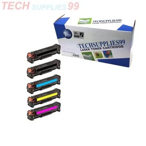 5 Stück Farbtoner CF380A CF381A CF382A CF383A für HP 312A LaserJet M476dn M476dw - Bild 1 von 3