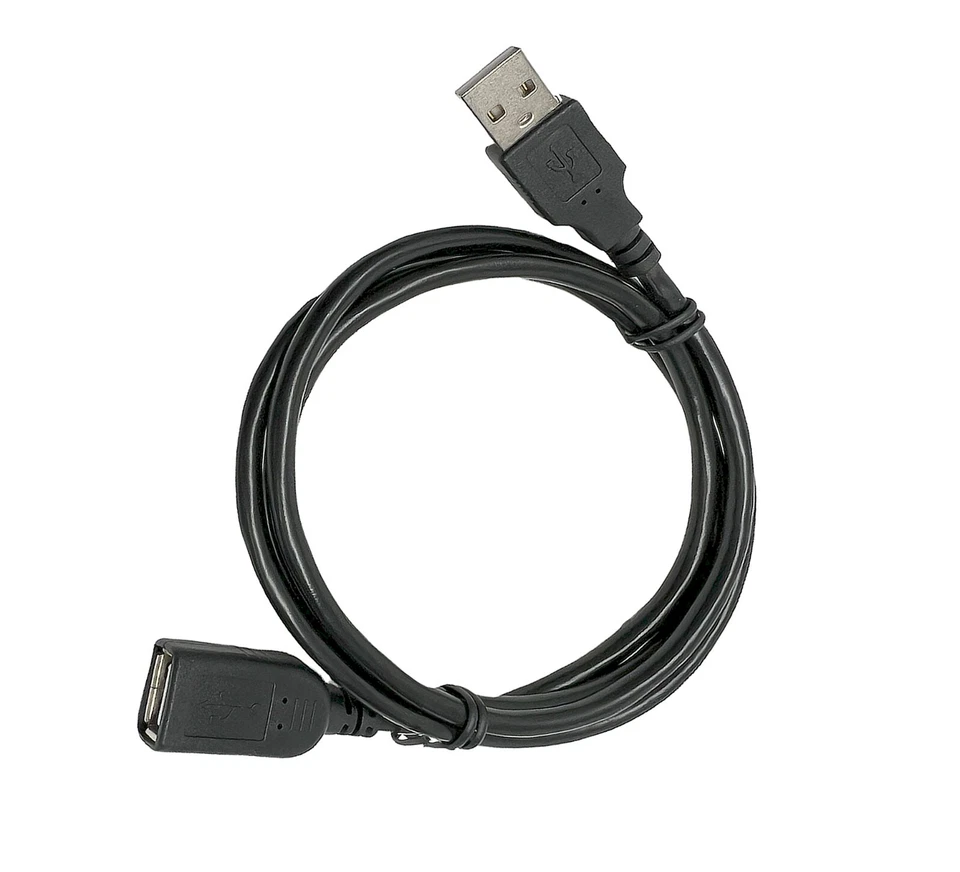 USB A Male Female Extension Cable for PIONEER AVH-X6800DVD AVHX6800DVD Car Radio - Image 1 of 1