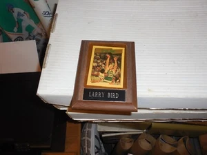 Small Larry Bird 1991-92 NBA Hoops Card Plaque Card is Faded - Picture 1 of 1