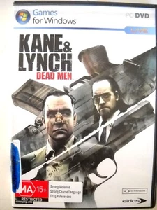 **KANE & LYNCH DEAD MEN EIDOS PC DVD TESTED OK ON WINDOWS XP GAMES FOR WINDOWS** - Picture 1 of 3
