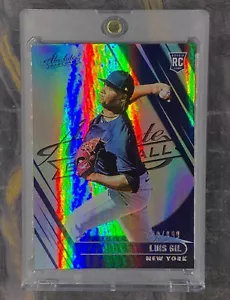 LUIS GIL /999 RC REFRACTOR Panini Absolute 2022 Holo Rare Yankees Insert Rookie - Picture 1 of 5