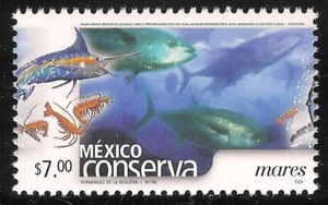 pc101 Mexico Conserva postfrisch Papier 3 Sc#2462 Mc#3213 Et#mc101 Meere - Bild 1 von 1