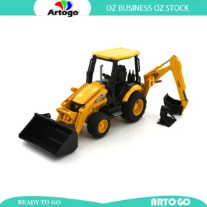 JCB MIDI CX Backhoe loader Yellow scale 1:16 Loader Toy Model Large AU Stock - Picture 1 of 4