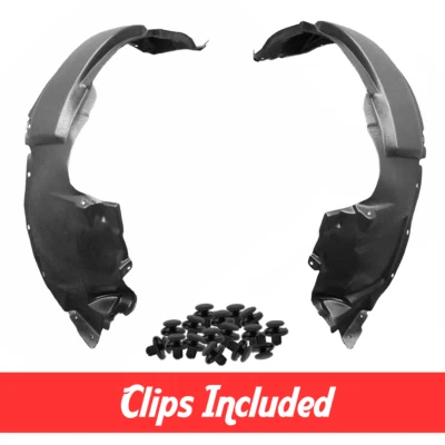 Front Left & Right Fender Liner Set w/ Clips For 2008-2012 Ford Escape FO1248126 Foto 1 de 4