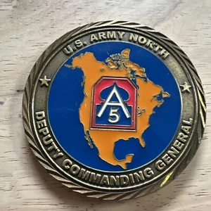 U.S. Army North deputy commanding general challenge coin - Picture 1 of 7