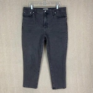 Jeans rectos Madewell The Perfect vintage talla 32 para mujer marrón denim 37x27 - Imagen 1 de 13