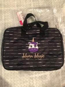 Thirty-One Gifts Fold-Up Travel Bag BNIB toiletries makeup Unicorn Mama Magic - Picture 1 of 3