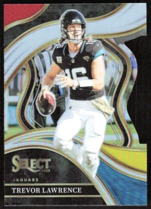 2023 6436D Panini SELECT Tri-color PRIZM DIE-CUT TREVOR LAWRENCE Jacksonville - Picture 1 of 2