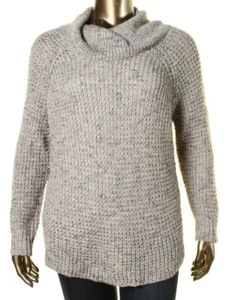 American Rag Womens New $90 Cowl Turtleneck Pullover Tunic Sweater L LARGE 12 14 - Picture 1 of 16