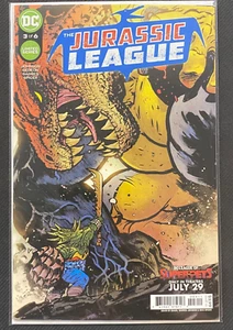 Cómics de Jurassic League #3 DC 2022 en muy buen estado/nuevo en serie - Imagen 1 de 1
