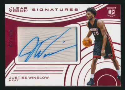 2015 Panini Clear Vision Signatures /119 #CVS-JW Justise Winslow RC дебютант с автографом - Изображение 1 из 2