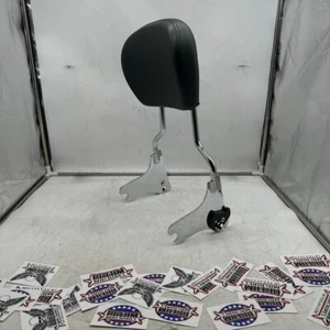 HARLEY DAVIDSON ROAD KING/ROAD GLIDE/STREET GLIDE '97-'08 QUICK DETACH BACKREST - Picture 1 of 5