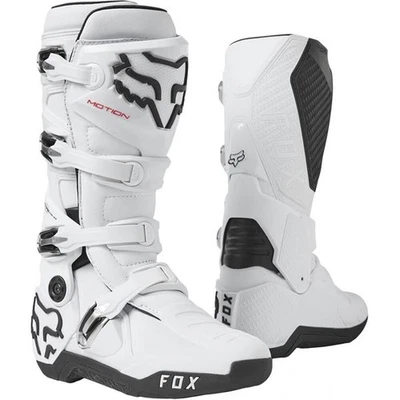 Fox Racing Motion Boots, White/Black Foto 1 de 4