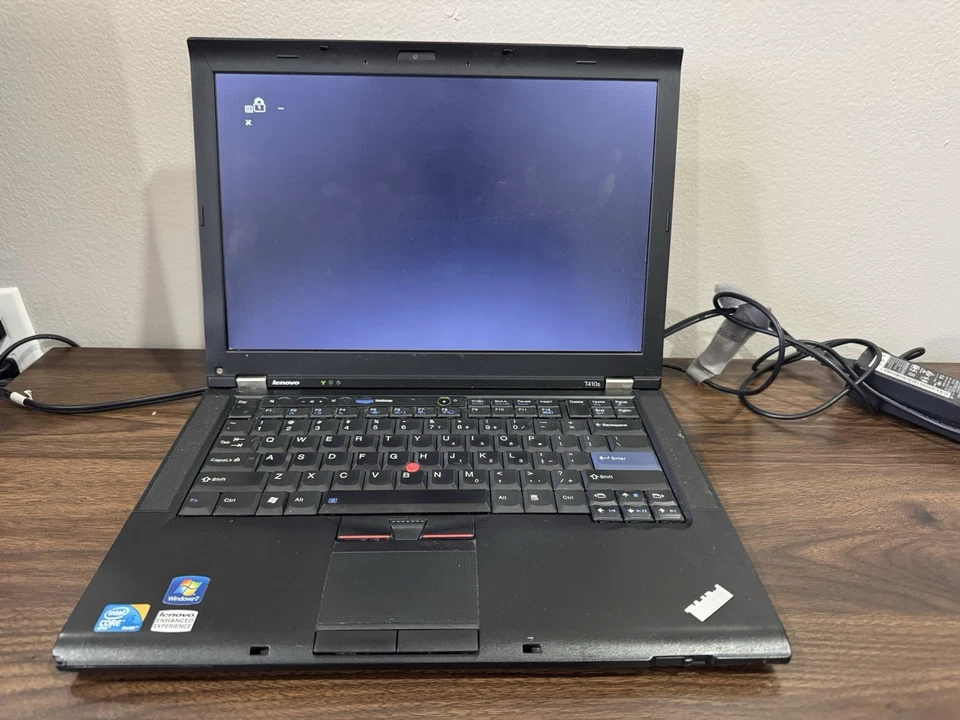 "Laptop Lenovo ThinkPad T410s - Intel Core i5 - 14"" - Para piezas/reparación - bloqueo del BIOS" Foto 1 de 4