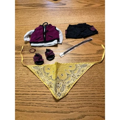 American Girl of Today Vintage Co Conjunto de Camping Usado en Excelente Condición Completo con Stiks para caminar Foto 1 de 4