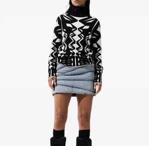 Neu mit Etikett Perfect Moment geometrischer Skipullover Gr. XS - Bild 1 von 10