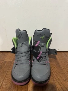 Nike Air Jordan Flight 45 High Cool Grey Lime - 616816-037 - Size 6.5Y - Picture 1 of 7