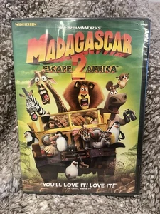 Madagascar: Escape 2 Africa (DVD, 2009, Full Screen) BRAND NEW SEALED - Foto 1 di 2
