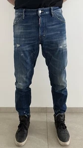 Dsquared2 Regular Cool Guy Jean Herren Gr. 48 Blau, Straight, Stonewashed 425€ - Bild 1 von 14