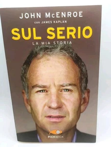 Ernsthaft John McEnroe und Piemme Pickwick Autobiografie Buch Tennis Kaplan - Bild 1 von 6