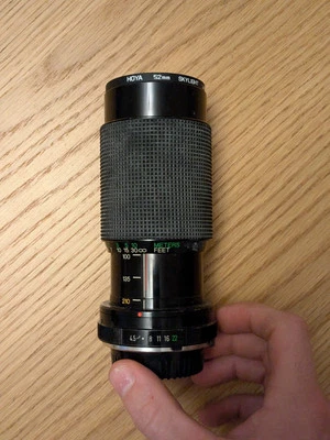 VIVITAR 70-210MM F4.5-5.6 MACRO FOCUSING ZOOM  - Image 1 of 4