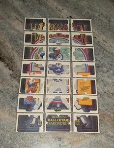 Hank Aaron 1986 Donruss Baseball 21 Card Puzzle Set MLB - Picture 1 of 2