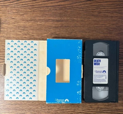 Death Wish (VHS,1974) Very Rare Gatefold First Release Charles Bronson Tested  - Image 1 of 4